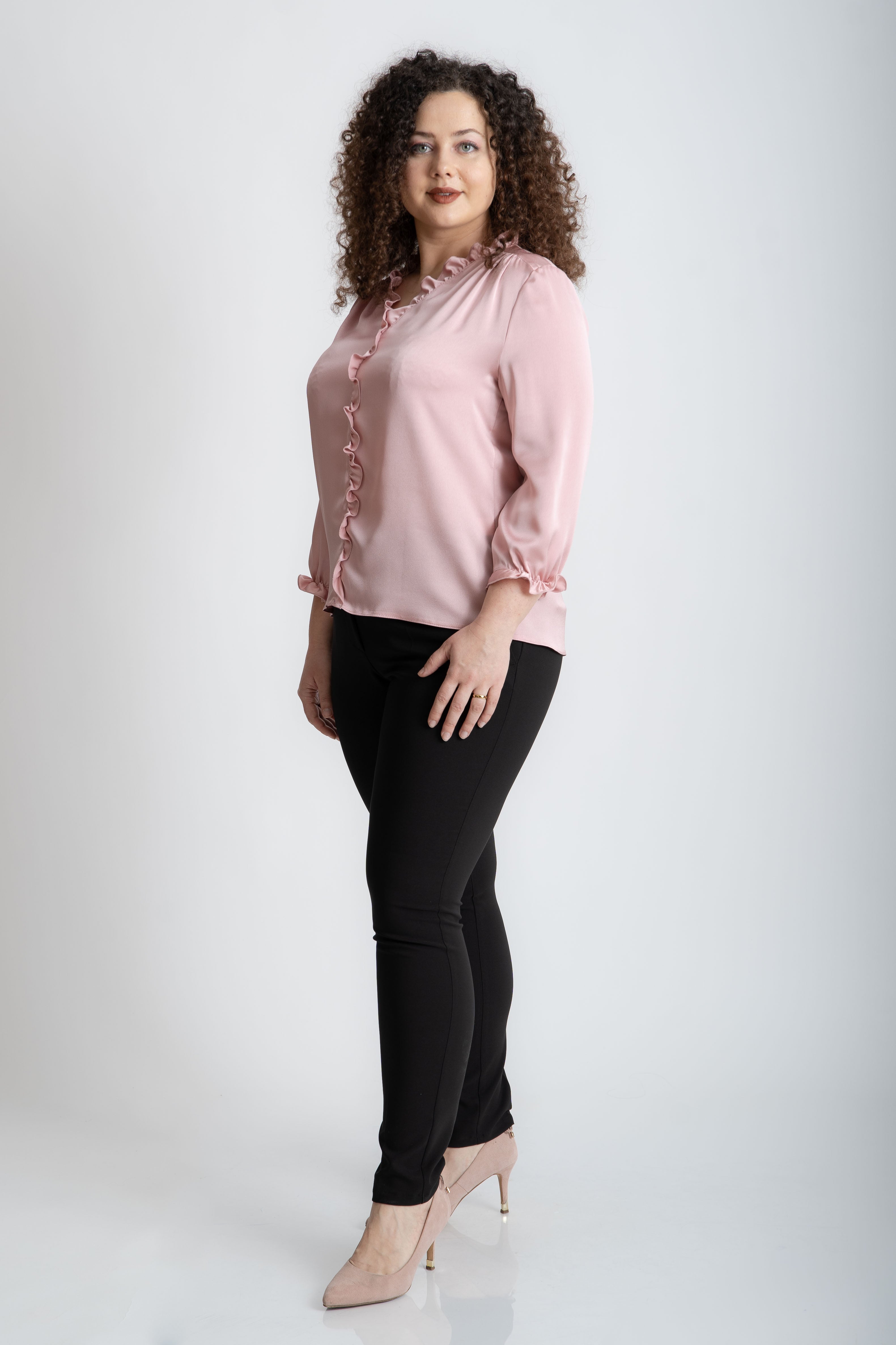 Bluza roz office