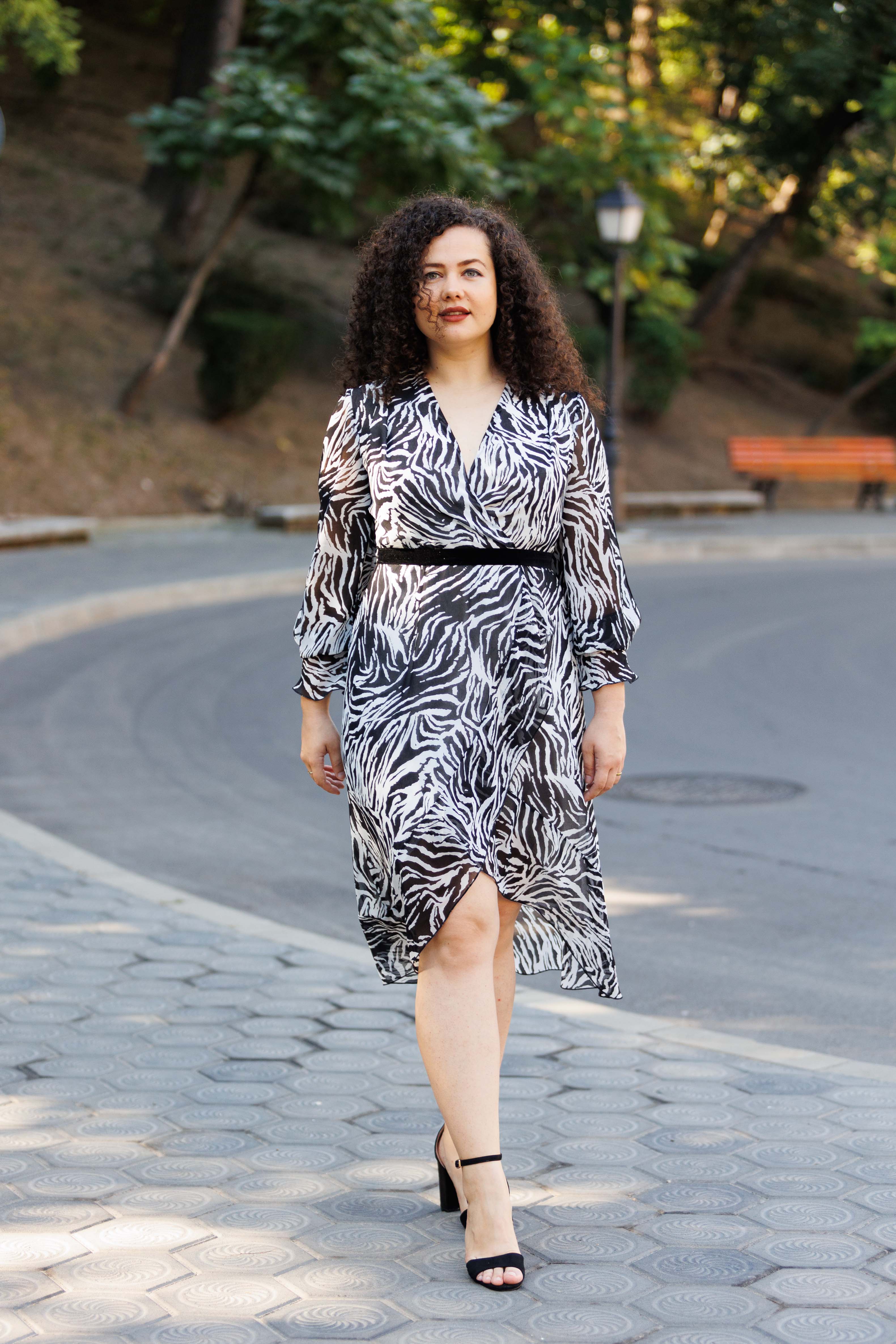 Rochie imprimata marimi mari