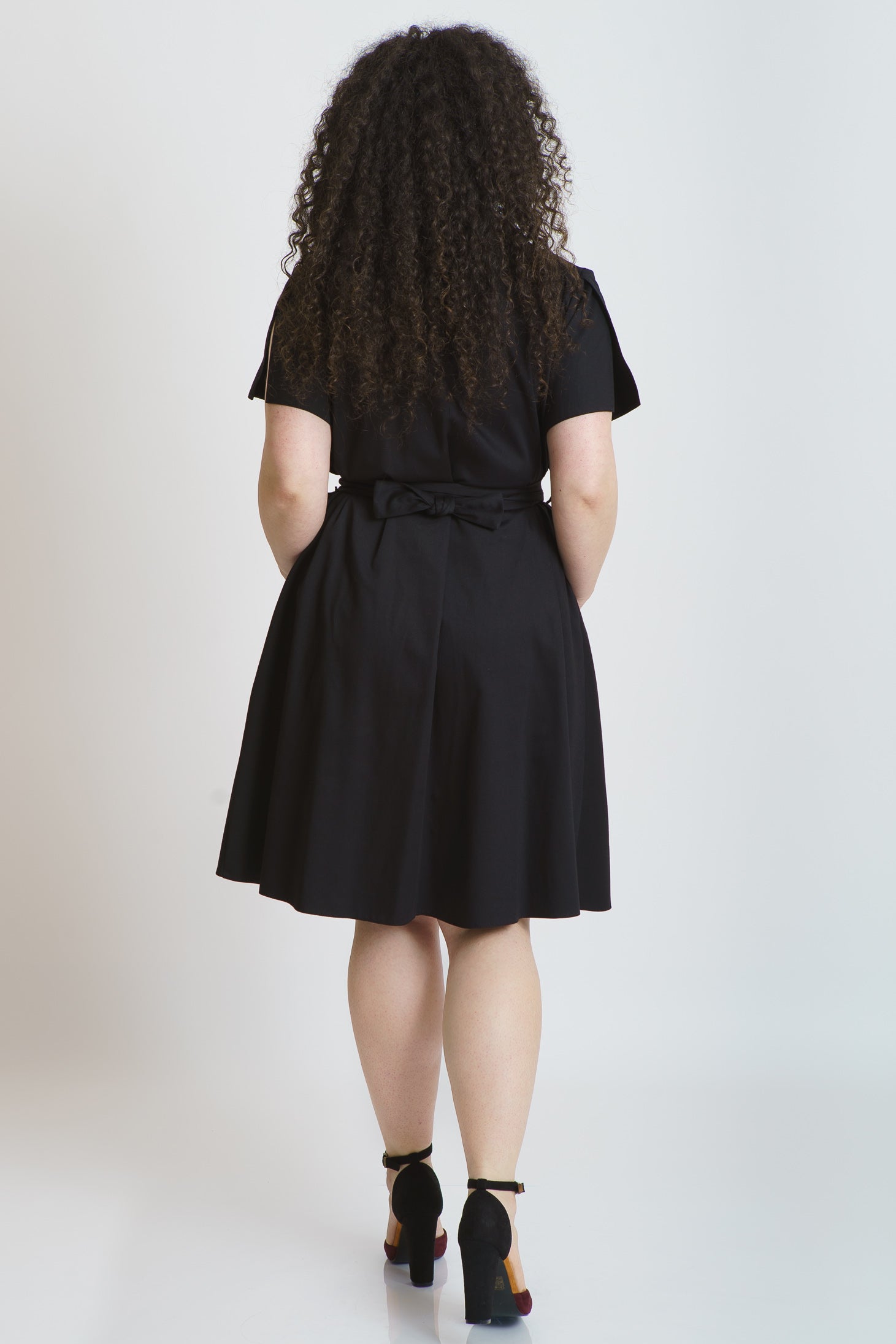Rochie neagra casual