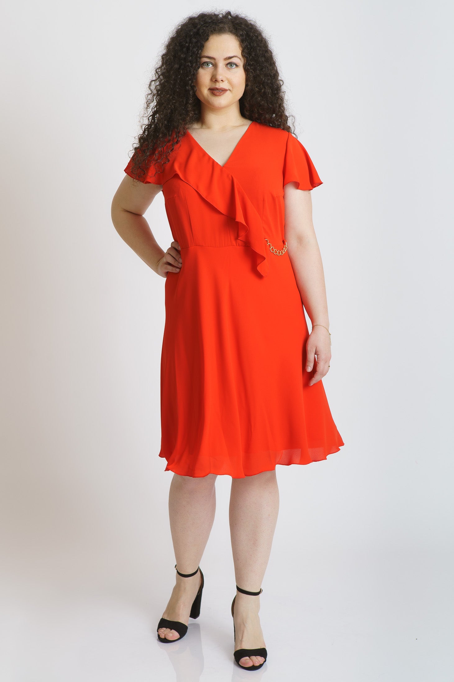 Rochie din voal de ocazie