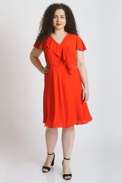 Rochie din voal de ocazie