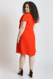 Rochie din voal de ocazie