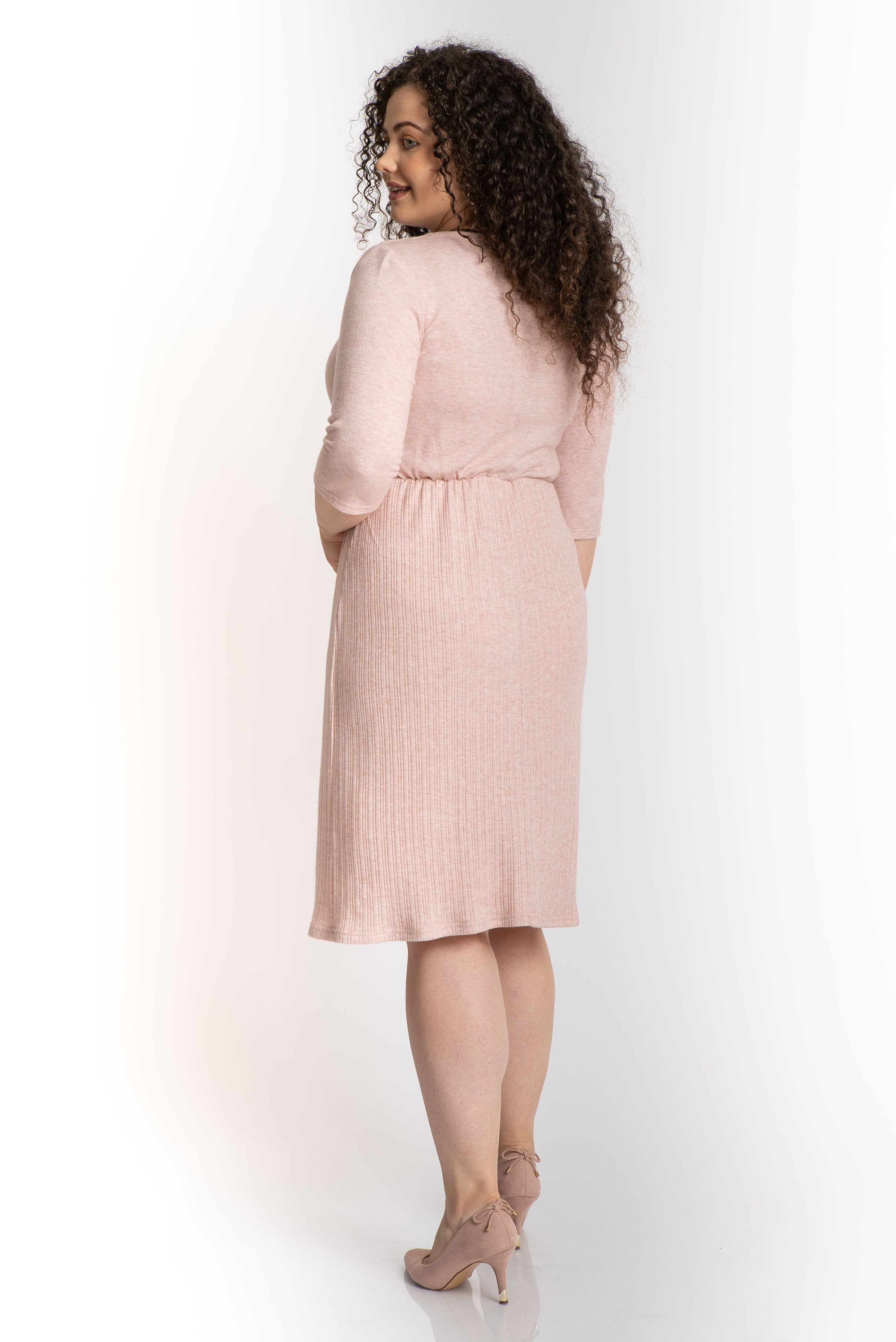 Rochie din material elastic