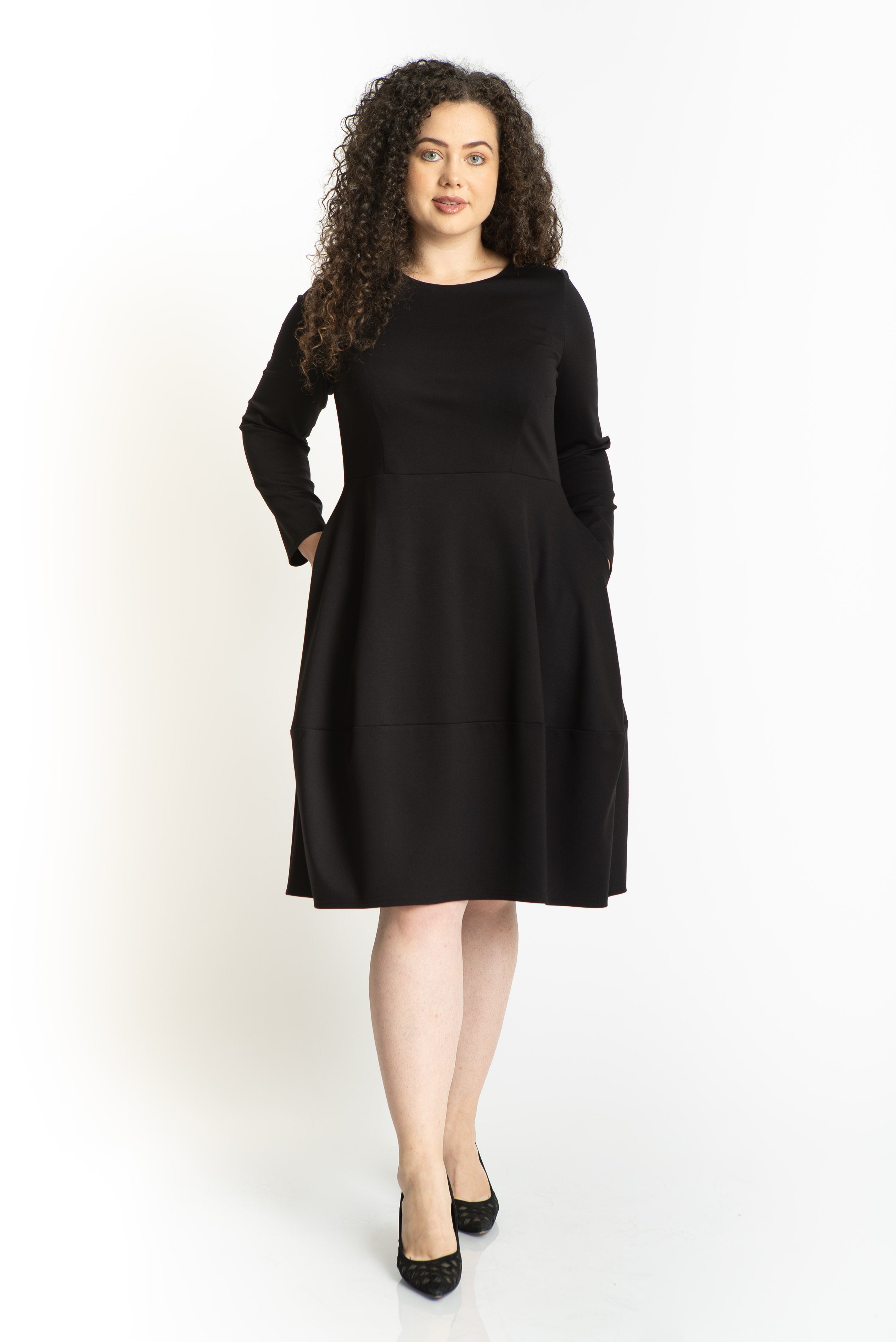 Rochie casual, neagra