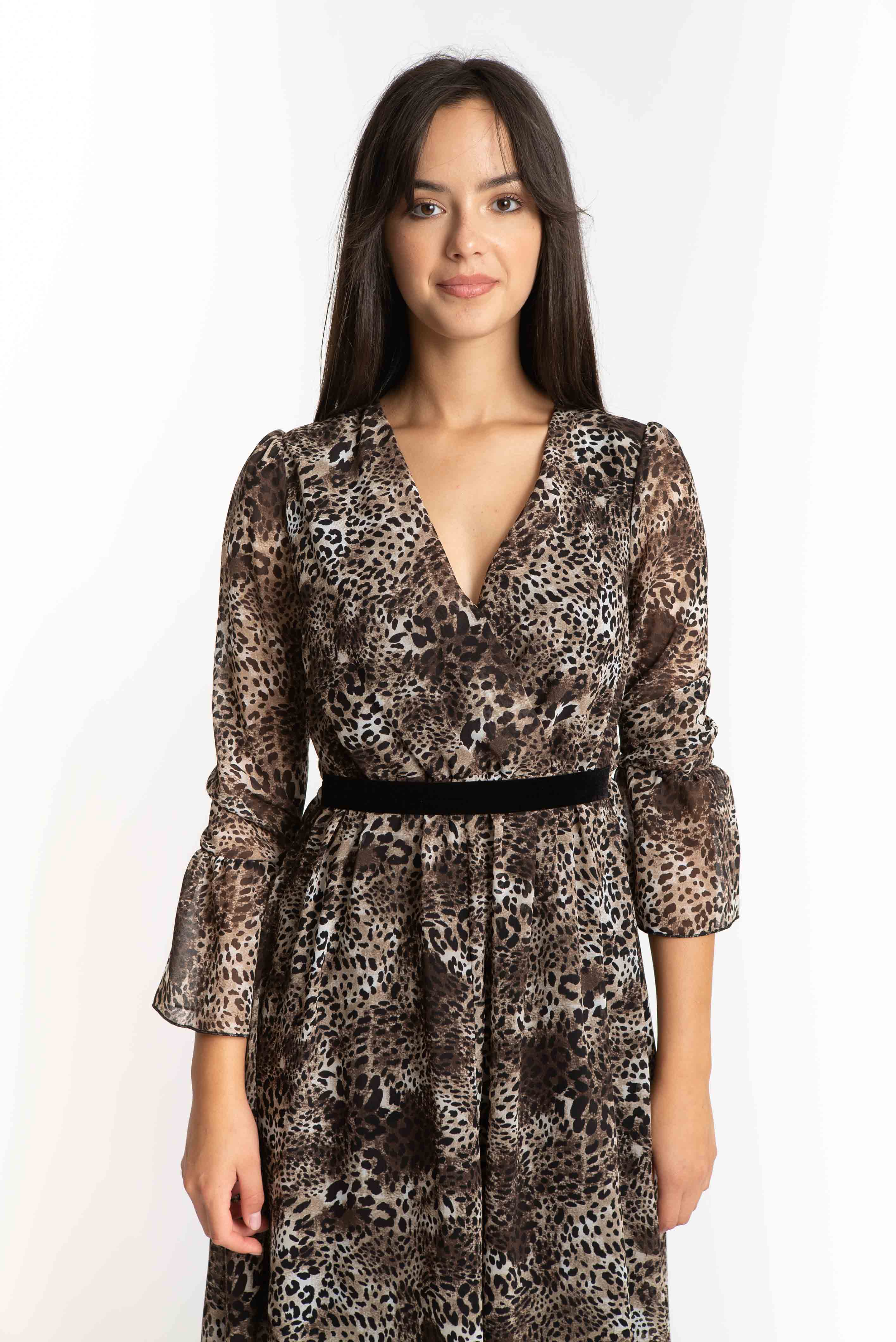 Rochie imprimata leopard