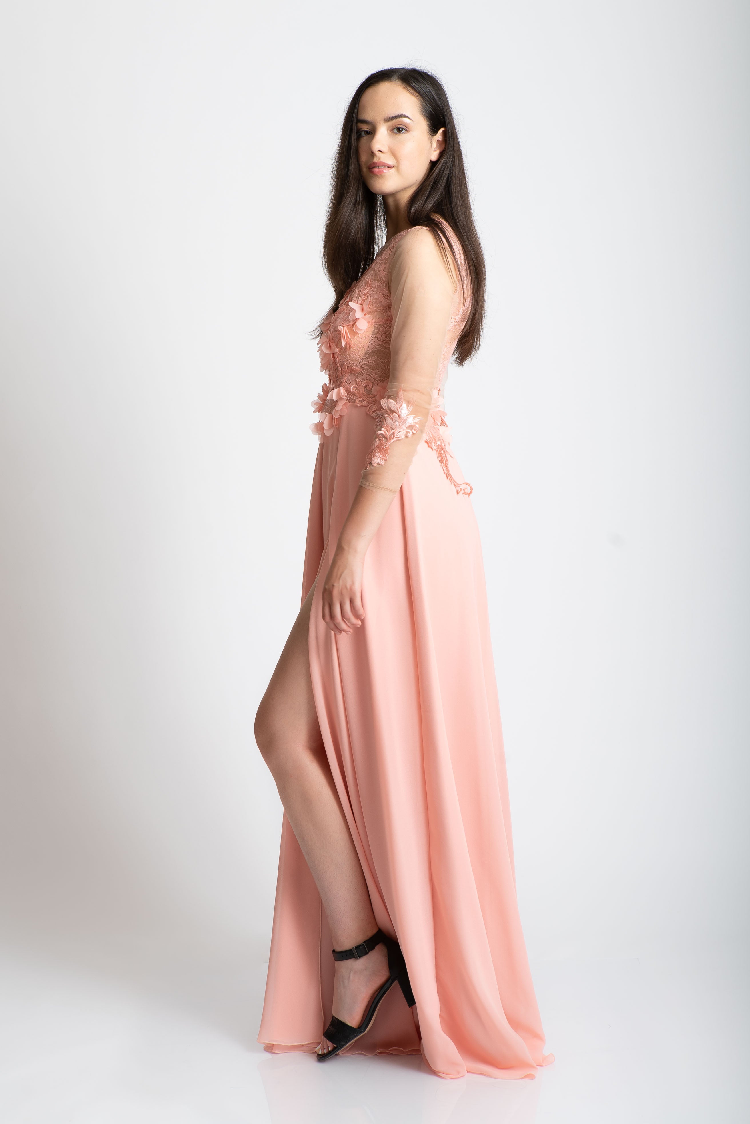 Rochie cusuta manual